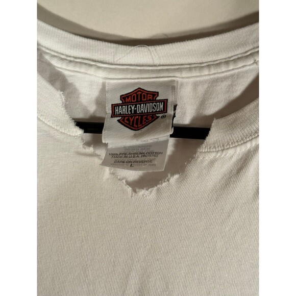 Vintage Harley Davidson Motorcycles The Shed Maryville Tennessee Shirt Large USA - Picture 6 of 10